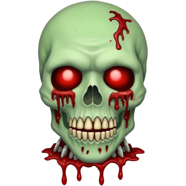 Rotting corpse zombie demons, full body, in the style of your bleeding skull art, full body emoji