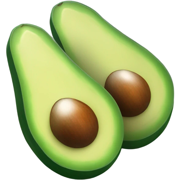 Avocado slices emoji