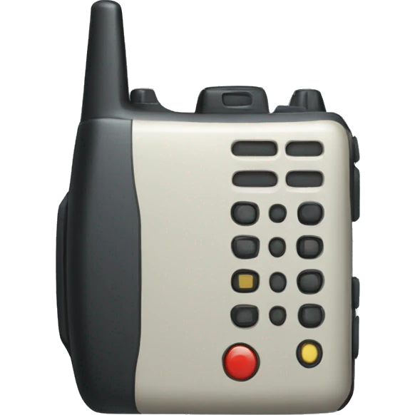 old school walkie talkie emoji