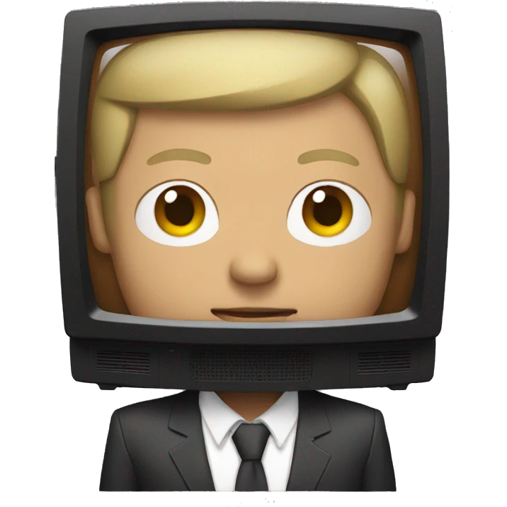 Tv man emoji