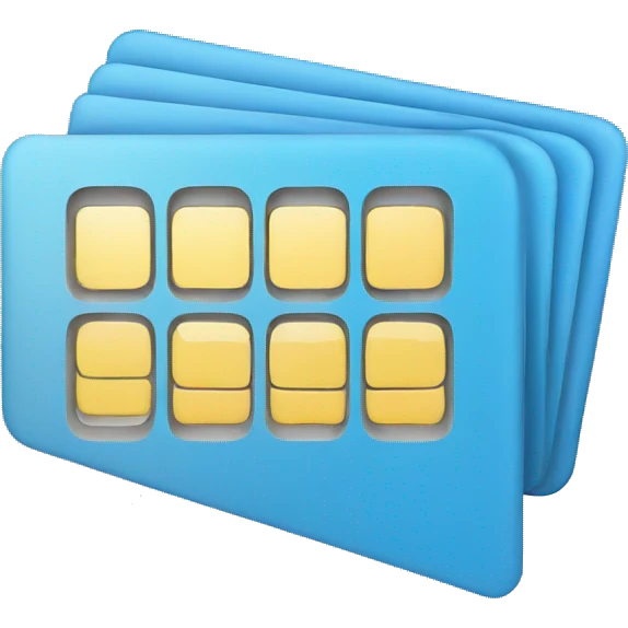 phone sim card  emoji
