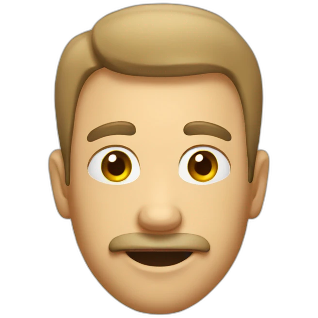 Man in a toilet emoji