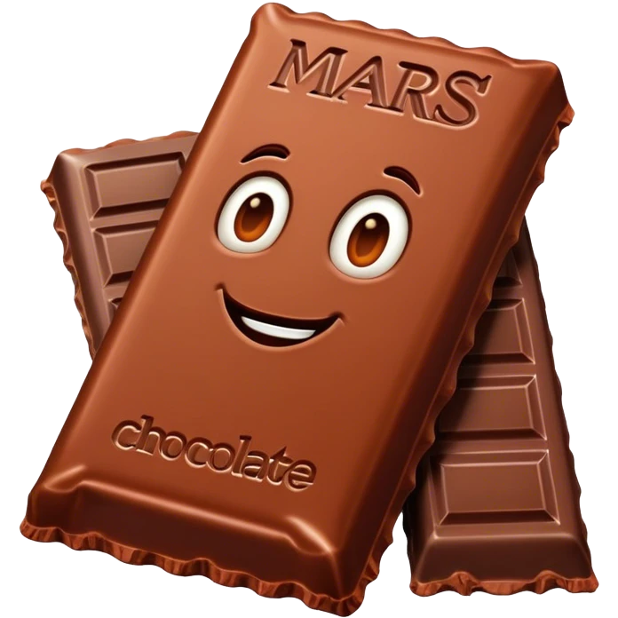 mars chocolate bar emoji
