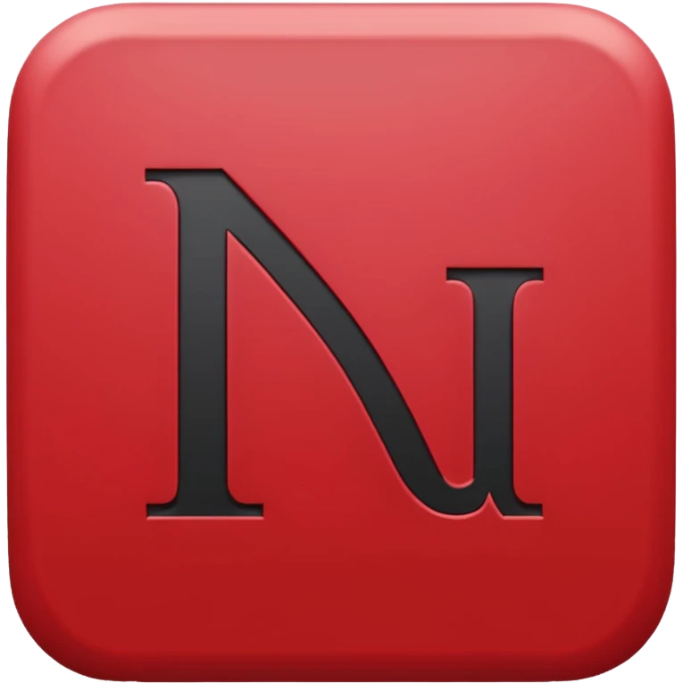 red square typed in it (NMU) emoji