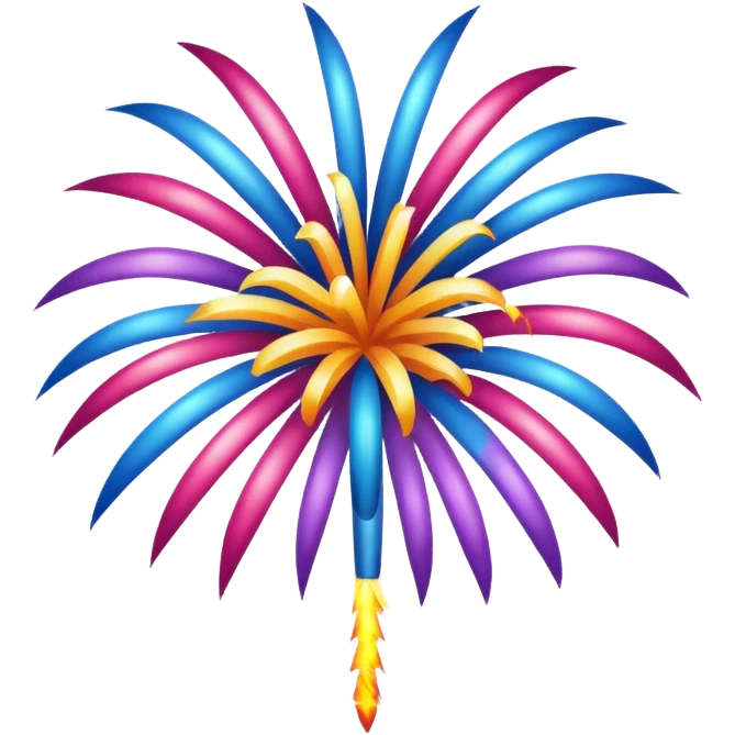 Fireworks emoji