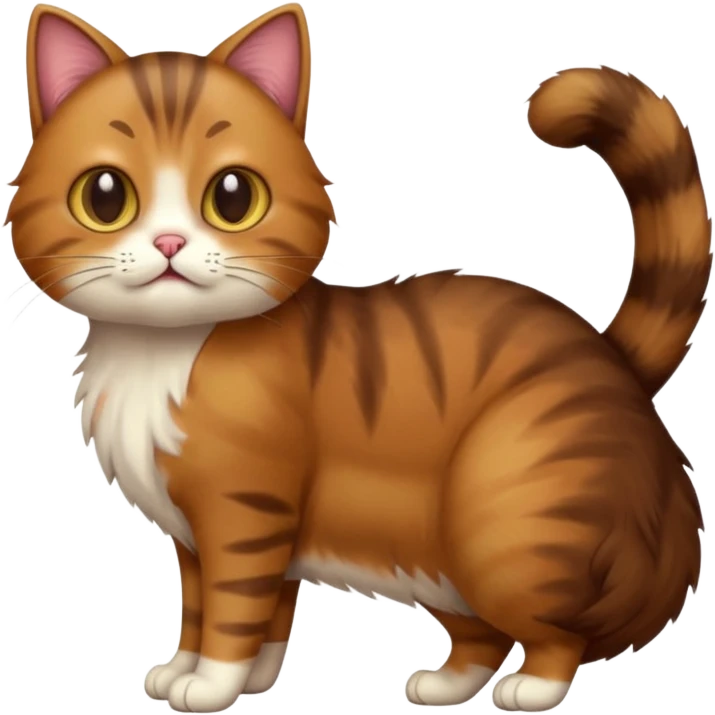 Кот какает emoji