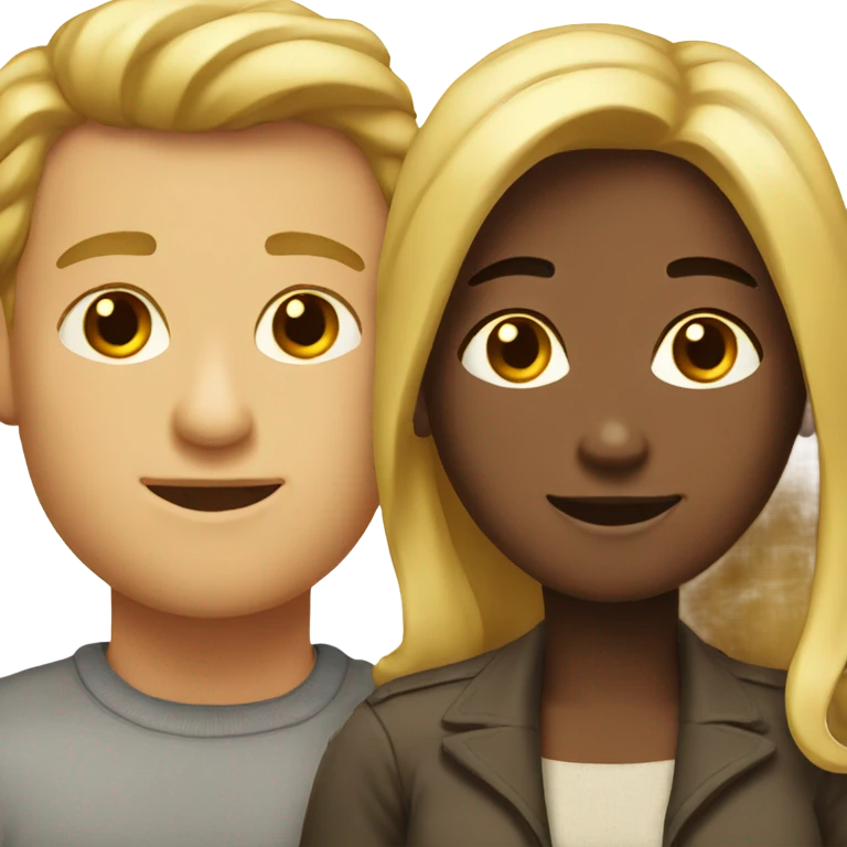 man and woman couple emoji