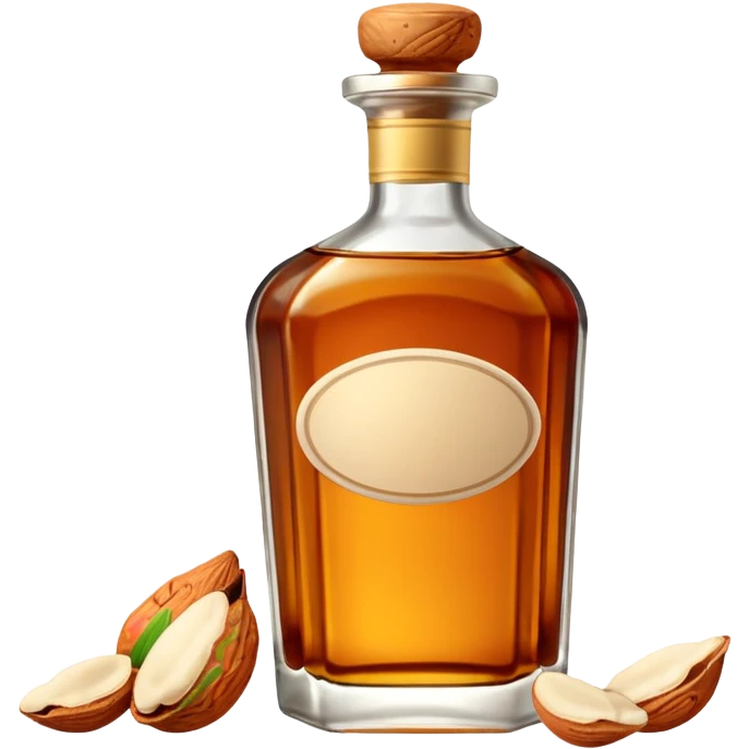 A bottle of amaretto emoji