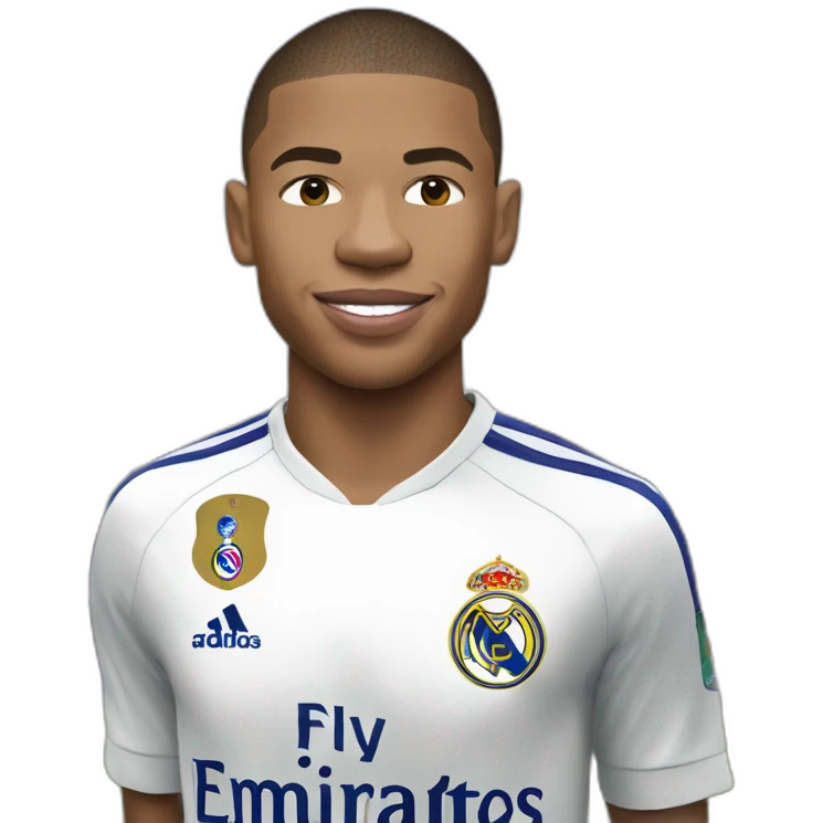 Mbappe au réal Madrid  emoji