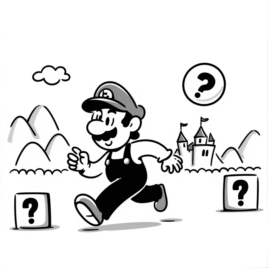 mario retro world emoji