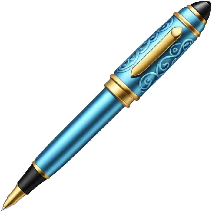 Pen with magic  emoji