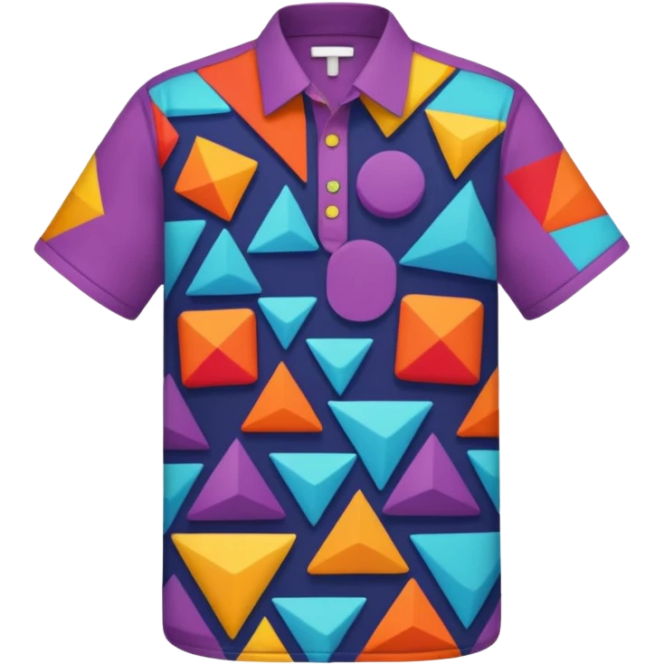colourful shirt emoji
