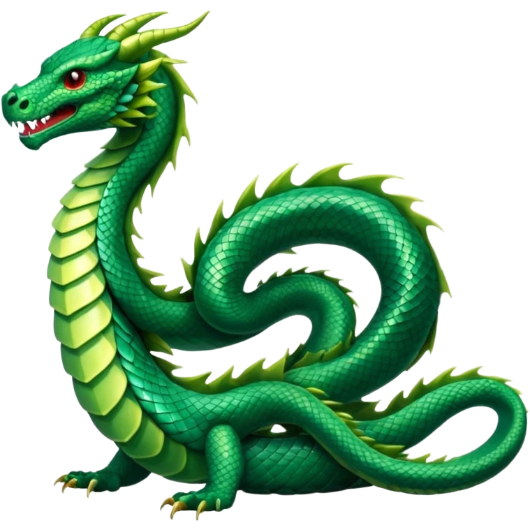 Serpent dragon  emoji