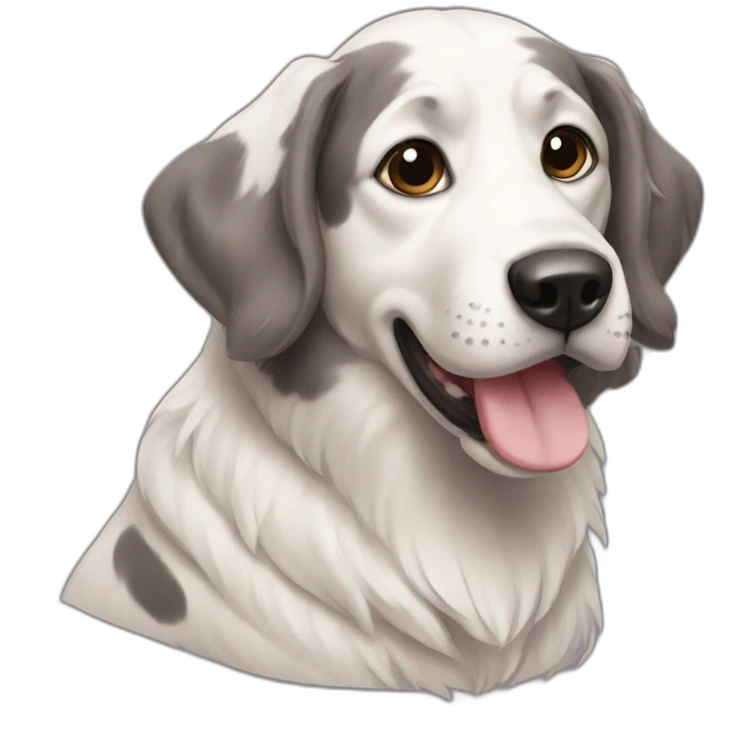 Chien emoji