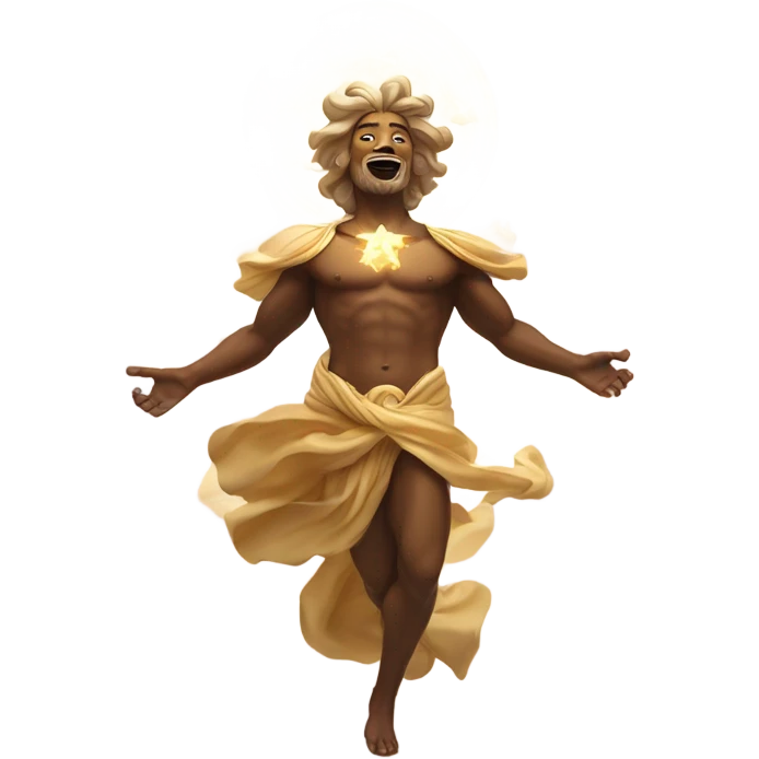 star spinning god emoji