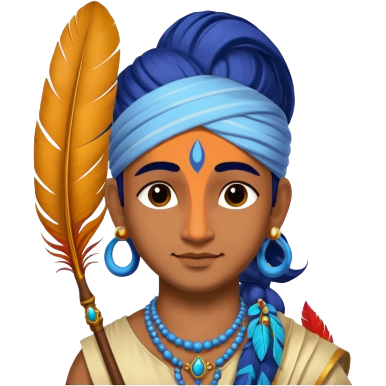 Krishna Feather emoji
