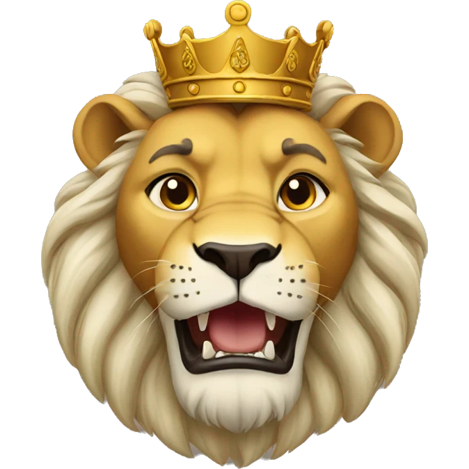 King lion emoji