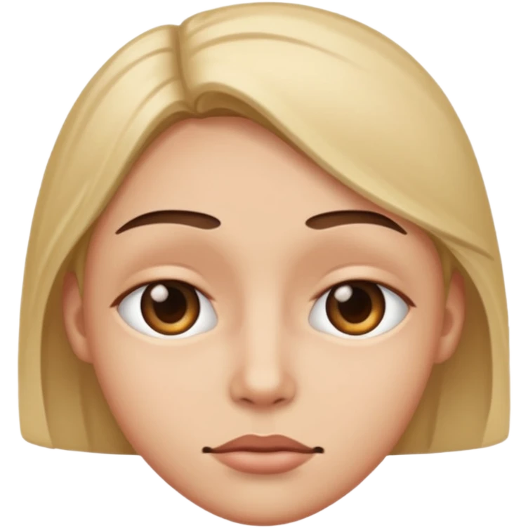 Crossed eye ￼ emoji