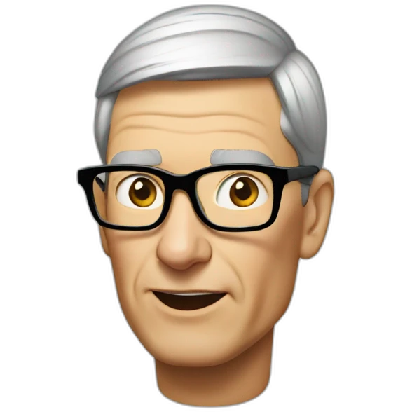 tim cook beatboxing emoji
