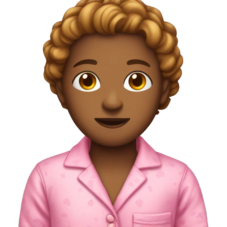 Pink pajamas  emoji