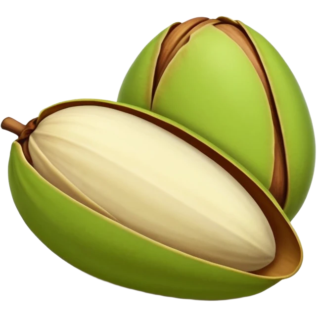 raw pistachio reverse colours emoji
