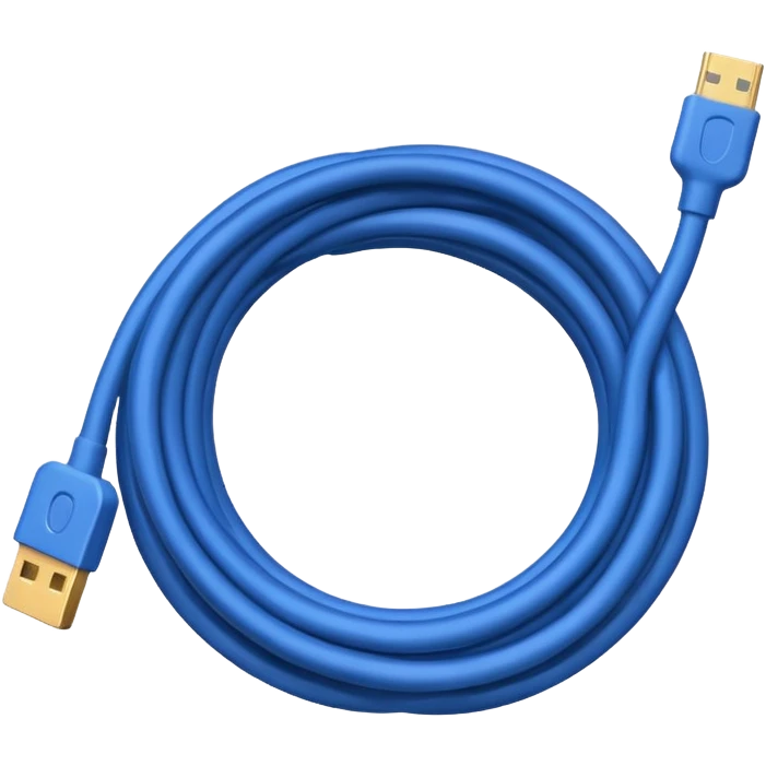 blue cable emoji