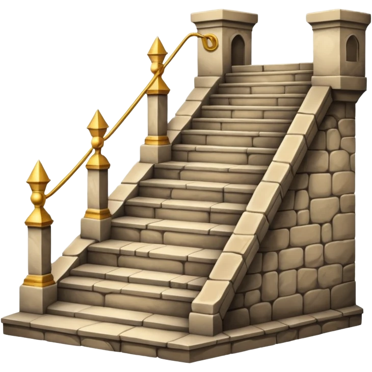 the royal castle stairs emoji