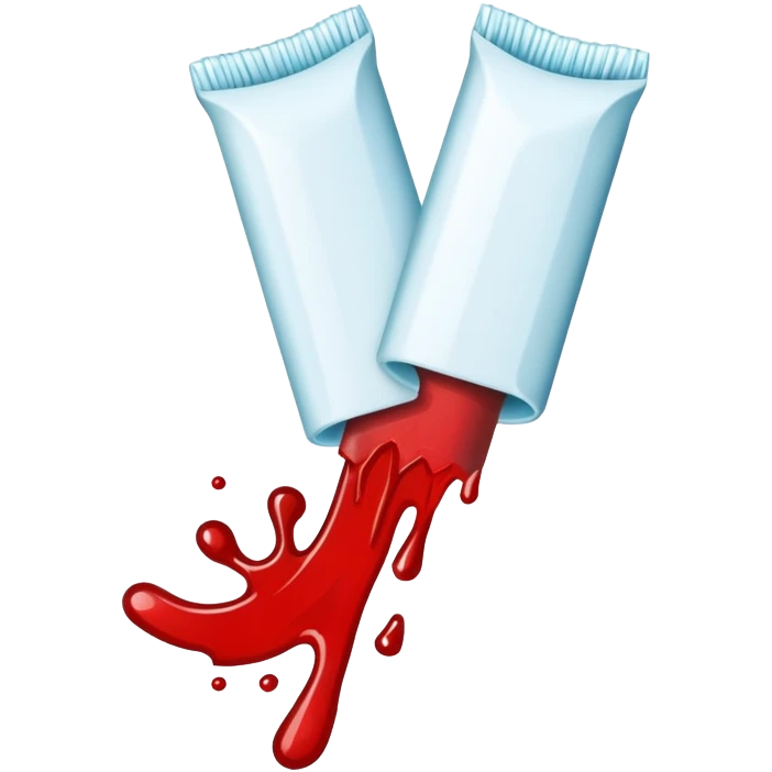 Bloody tampon  emoji