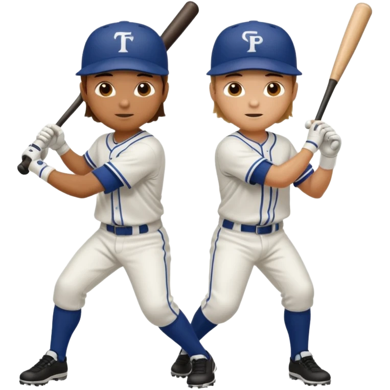 dos basbeall palyer a golpes emoji