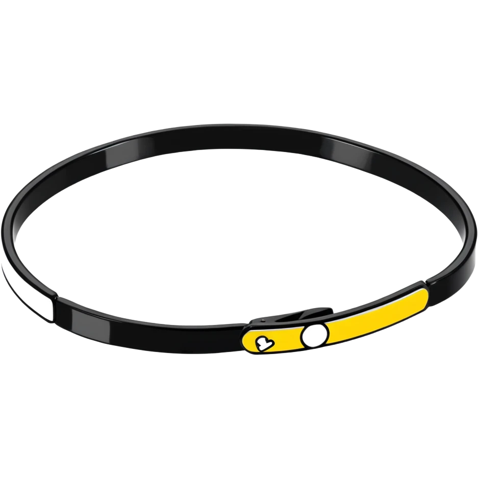 white Whoop band bracelet emoji