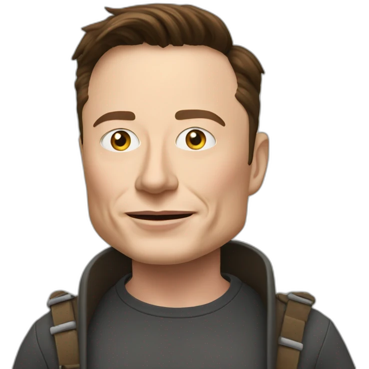 Elon Musk with Tusks emoji
