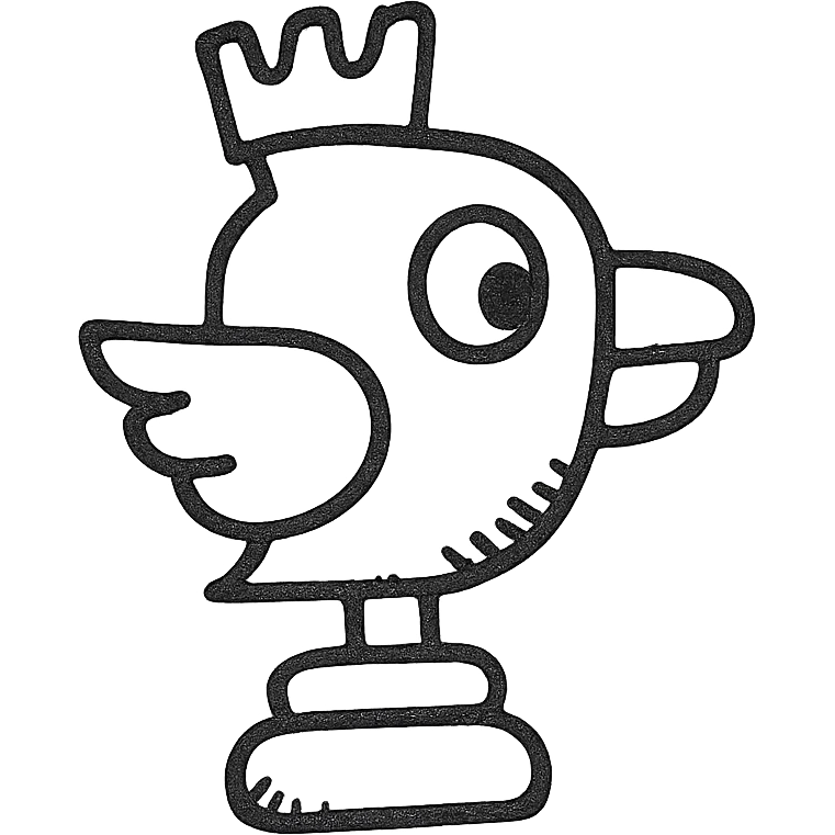 Chess flappy bird emoji