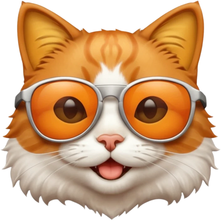happy Cat wearing sunglasses emoji