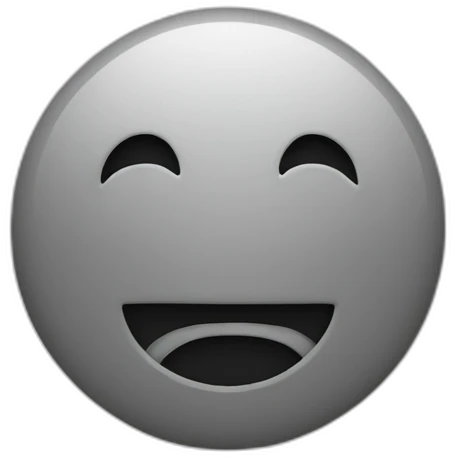 Circle but not a face emoji