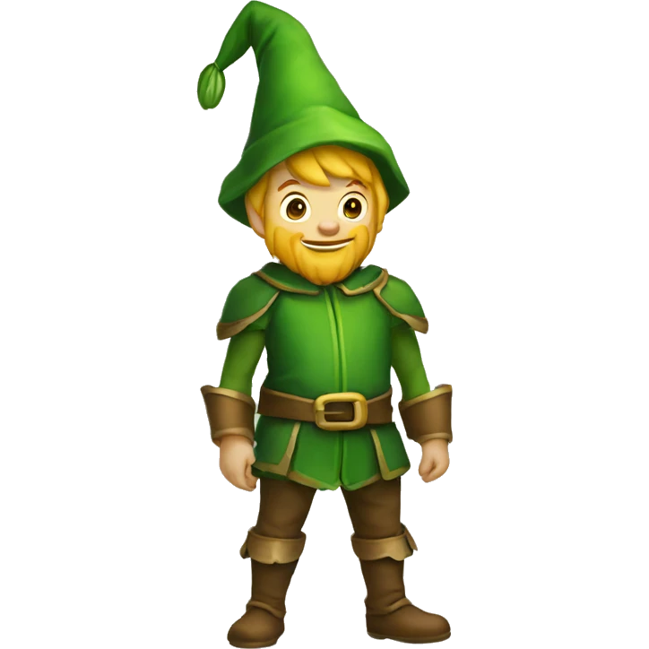 Lutin vert emoji