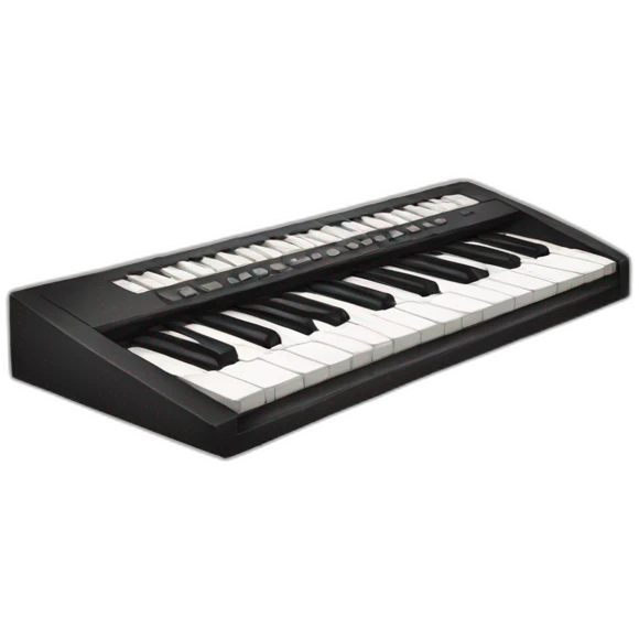 Clavier musique emoji