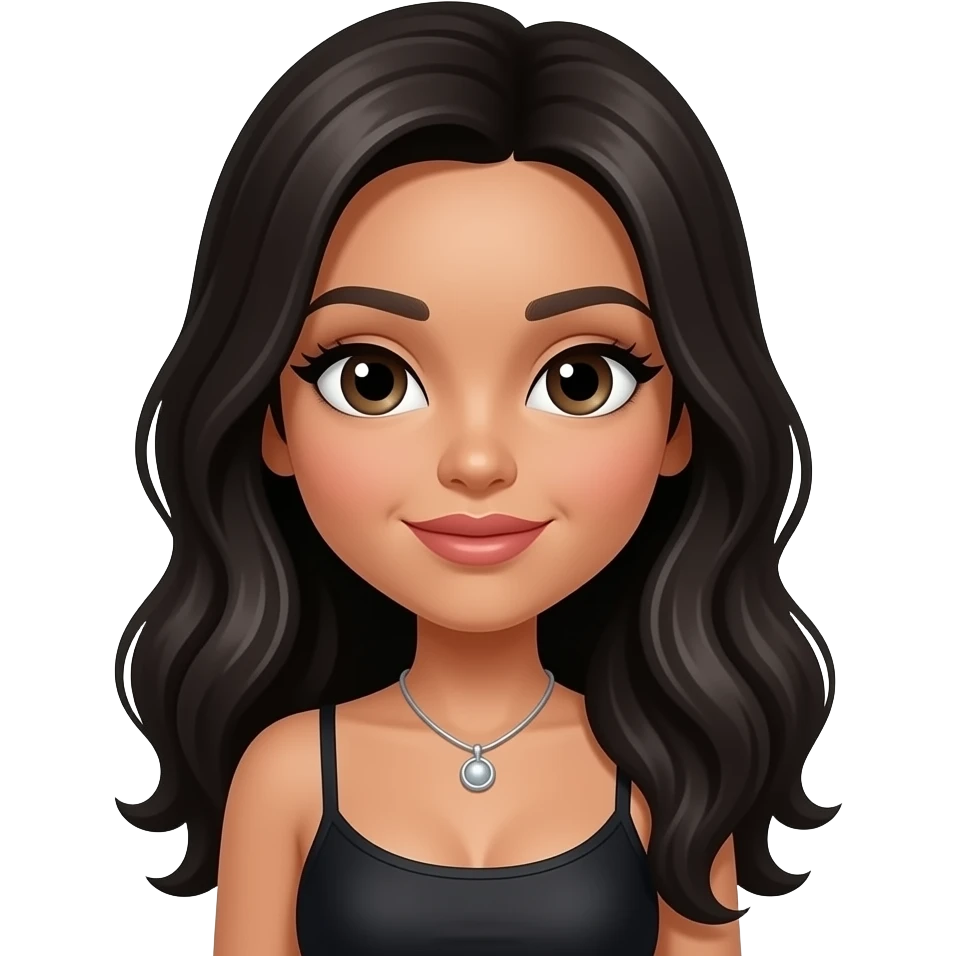 Black stripper emoji