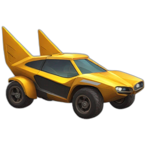 Voiture rocket league Fennec emoji