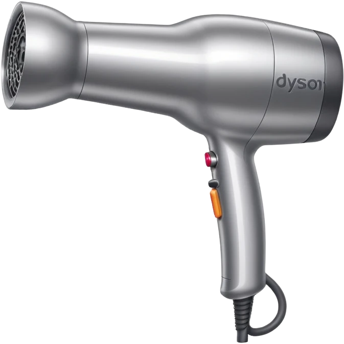 Dyson hair dryer emoji