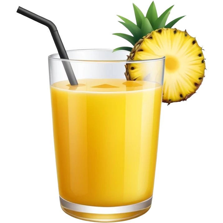 Pineapple juice  emoji