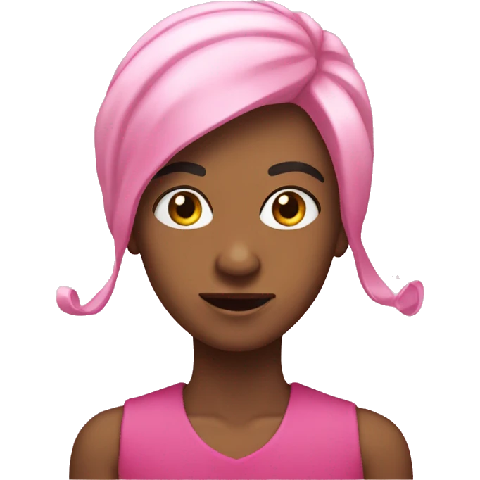 Pembe noel emoji