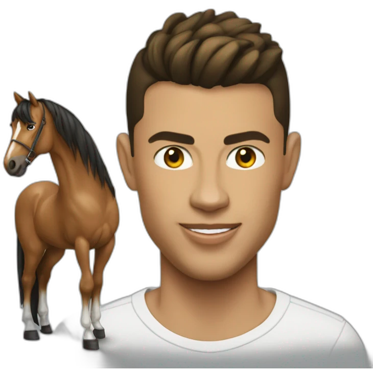 Ronaldo cheval emoji