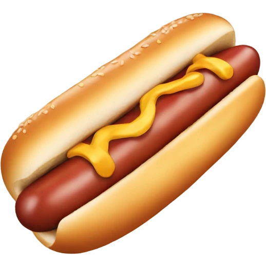 Hotdog emoji