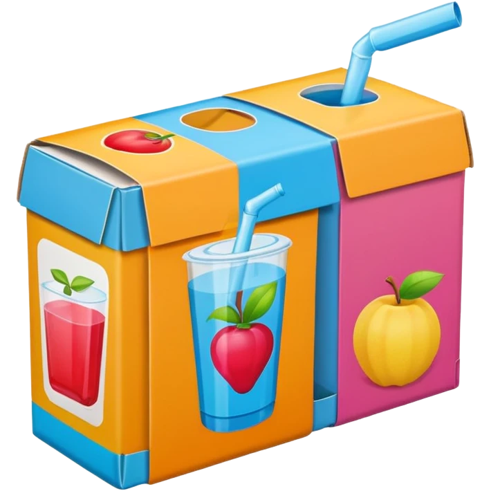 pack of juice emoji