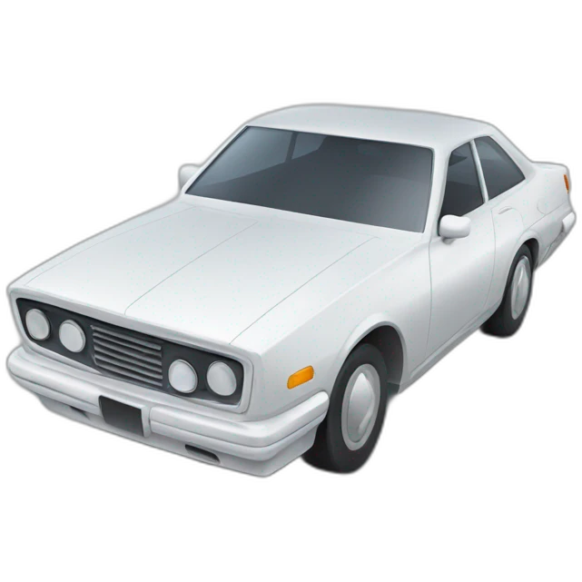 futuristic sedan car icon emoji