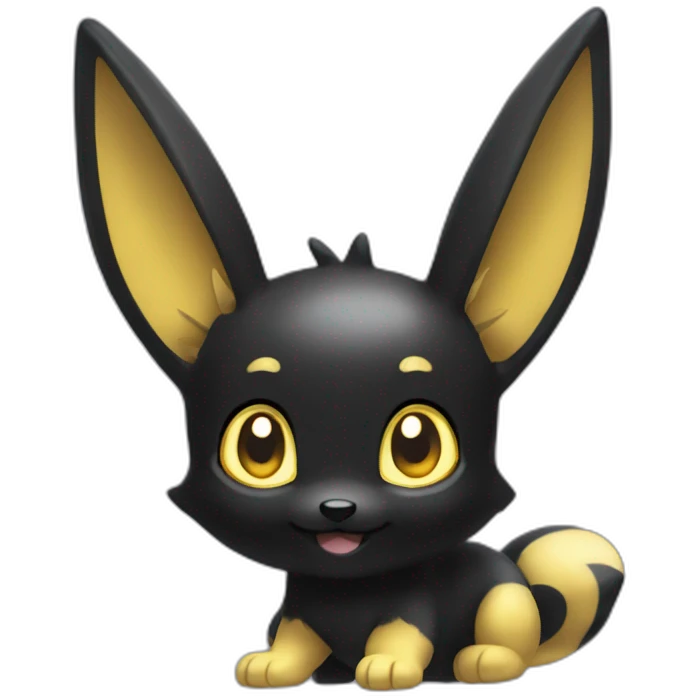 Shiny Umbreon emoji