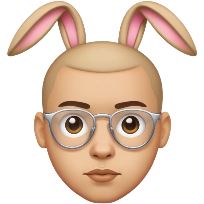 Bad bunny (rapper) emoji