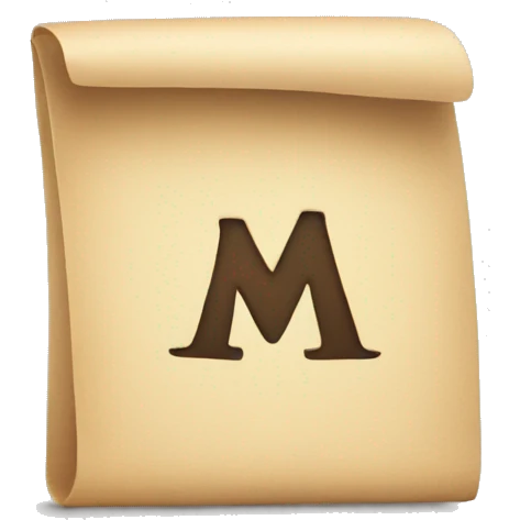 letter m emoji