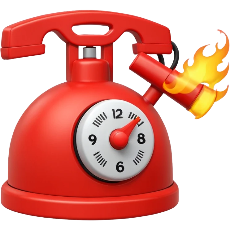 Fire alarm  emoji