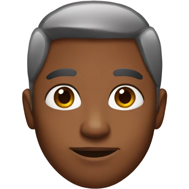 Brown skin emoji